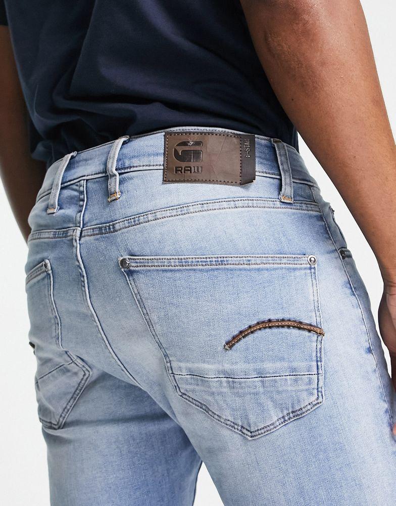 G-Star skinny fit jeans in light aged商品第3张图片规格展示