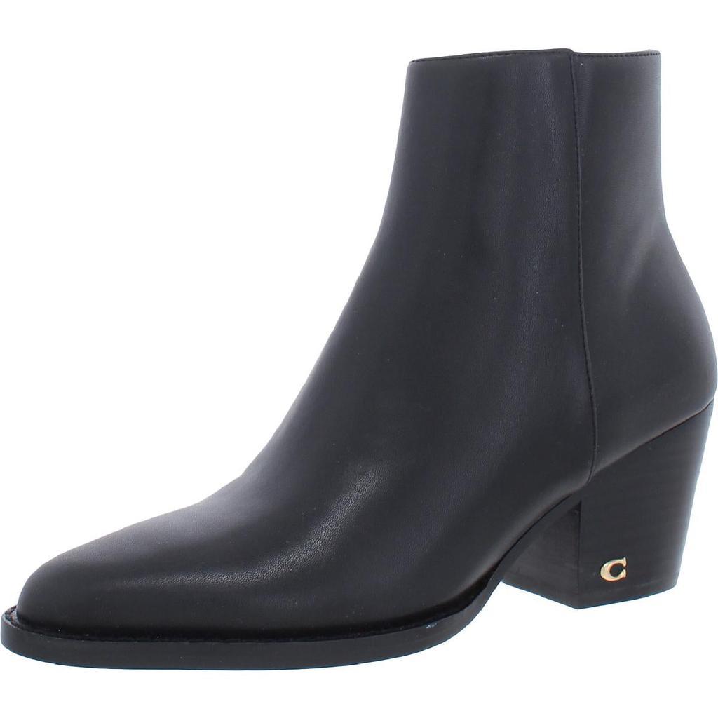 商品Coach|Coach Womens Pacey Slip On Pointed Toe Booties,价格¥1015-¥1203,第1张图片