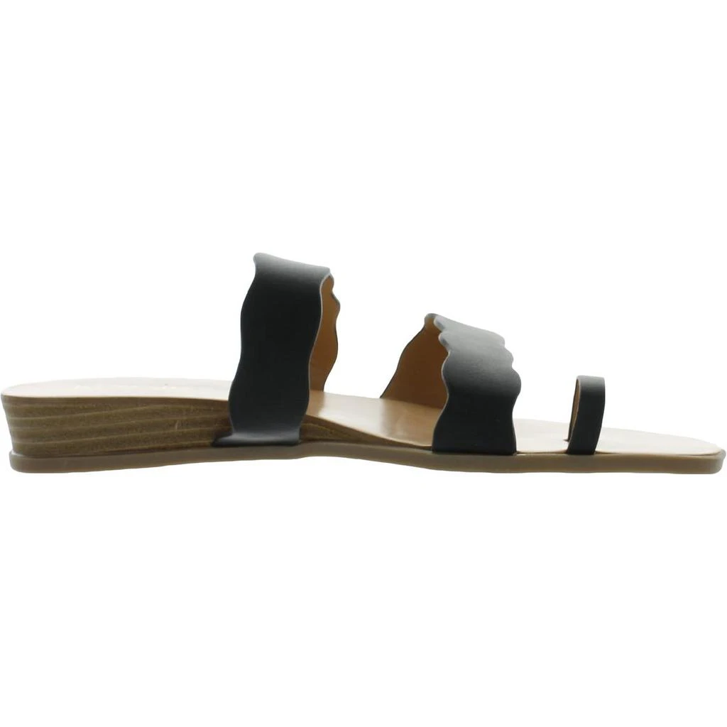商品Kensie|Kensie Womens Arjuna Strappy Slip On Slide Sandals,价格¥31,第3张图片详细描述