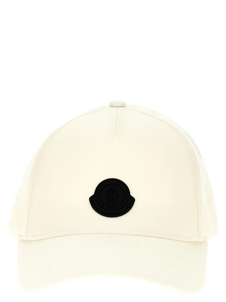 商品Moncler|Baseball Cap Hats White/Black,价格¥1619,第1张图片