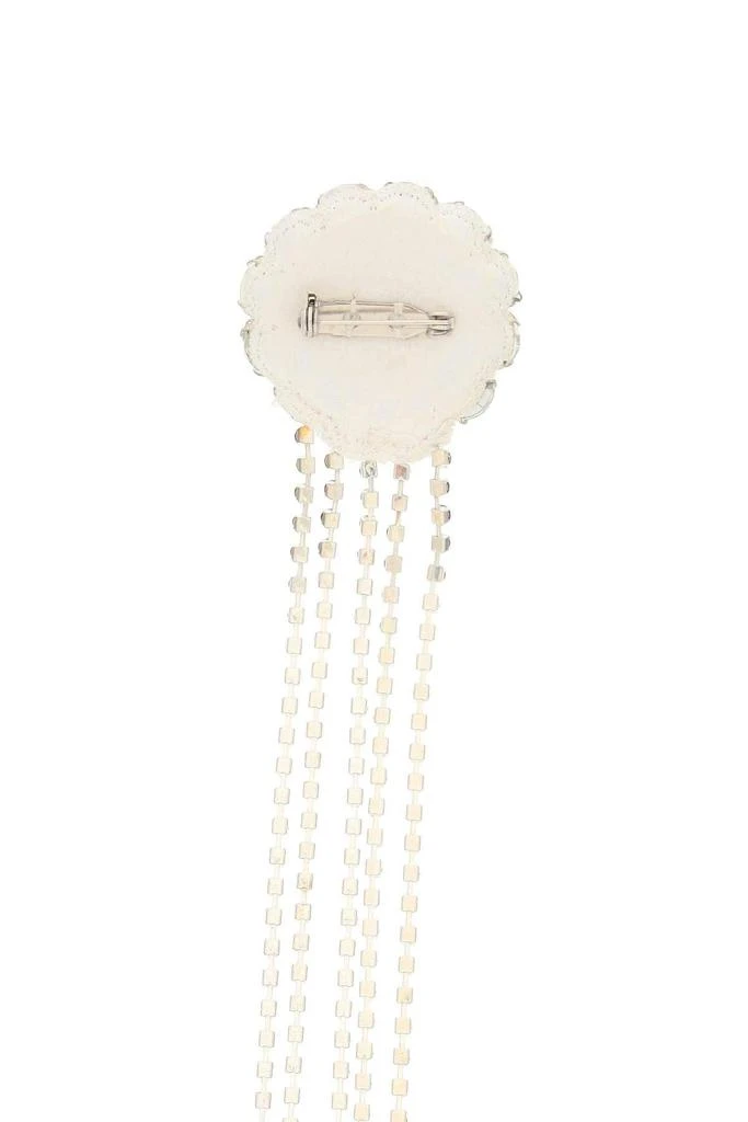 商品JORDANLUCA|Jordanluca crystal brooch,价格¥733,第3张图片详细描述