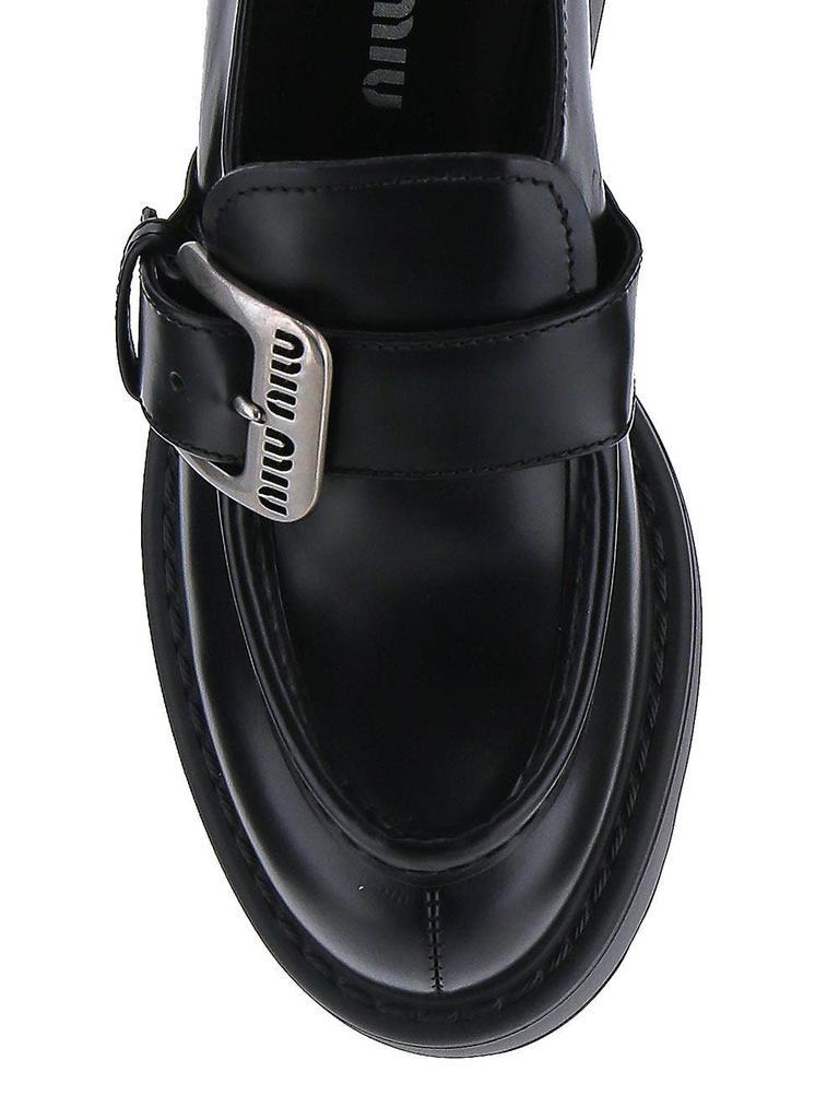 商品Miu Miu|Black Loafers,价格¥5404,第6张图片详细描述