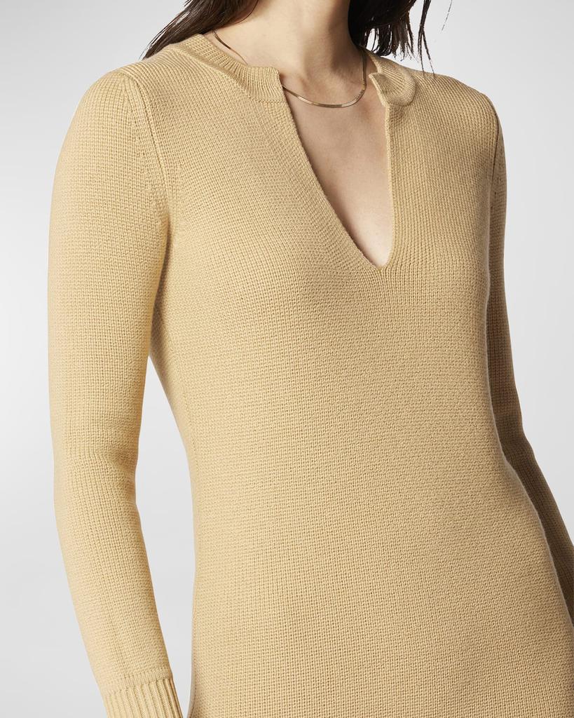 Magna Wool Knit Midi Dress商品第4张图片规格展示