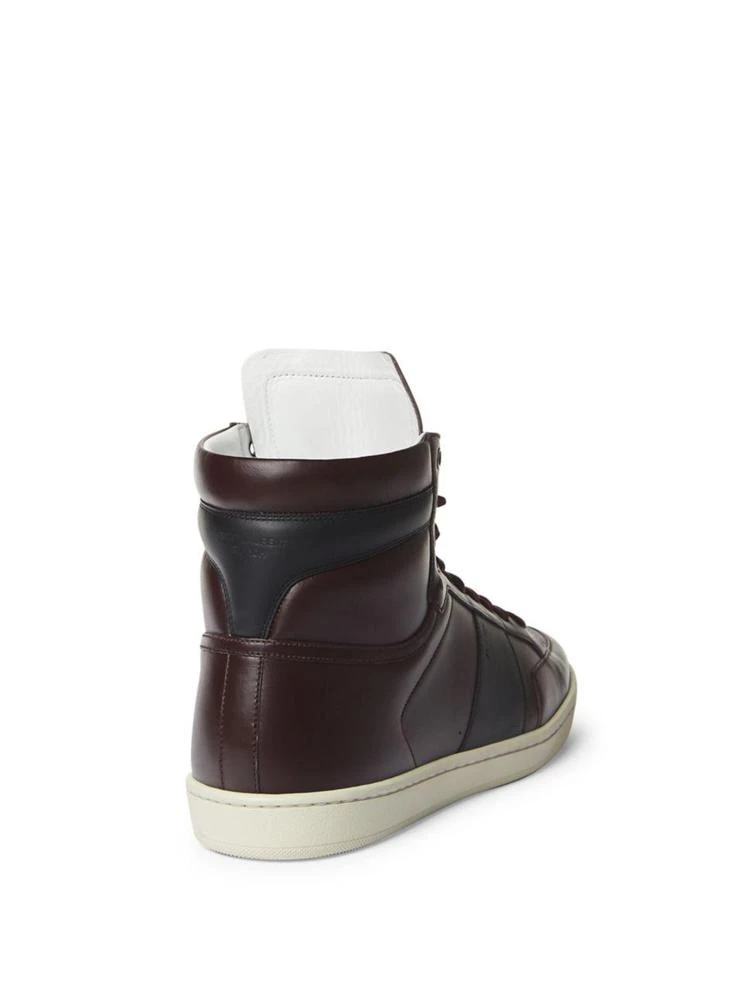 商品Yves Saint Laurent|Colorblock Leather High-Top Sneakers,价格¥4460,第2张图片详细描述