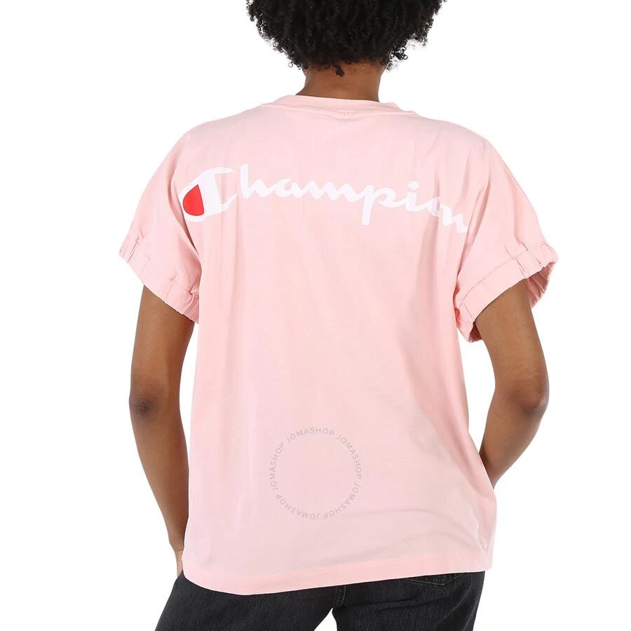 商品CHAMPION|Ladies Short Sleeve T-Shirt Loose Fit in Pale Pink,价格¥224,第3张图片详细描述