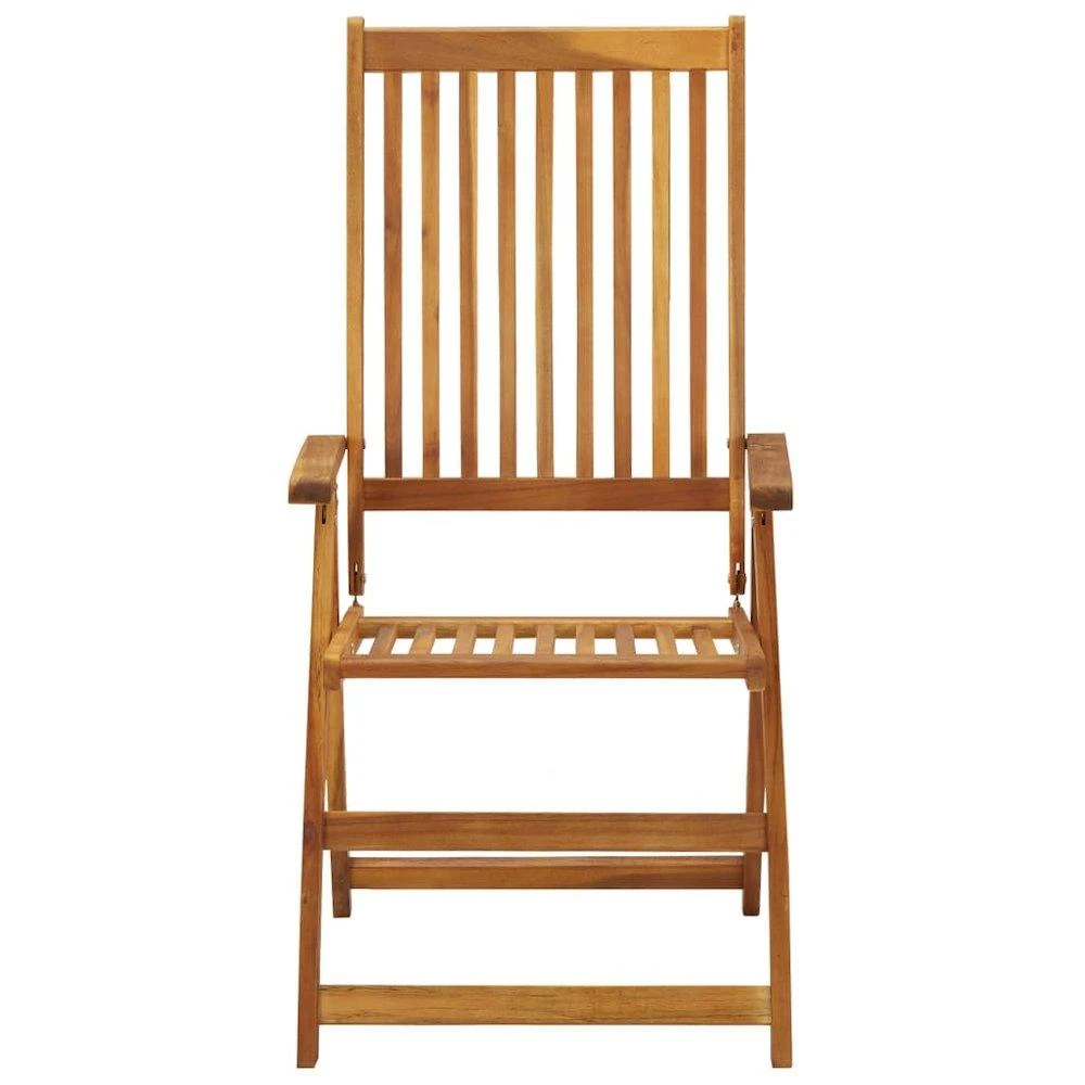 商品VidaXL|Folding Garden Chairs 3 pcs with Cushions Solid Acacia Wood, 3064090,价格¥3602,第4张图片详细描述