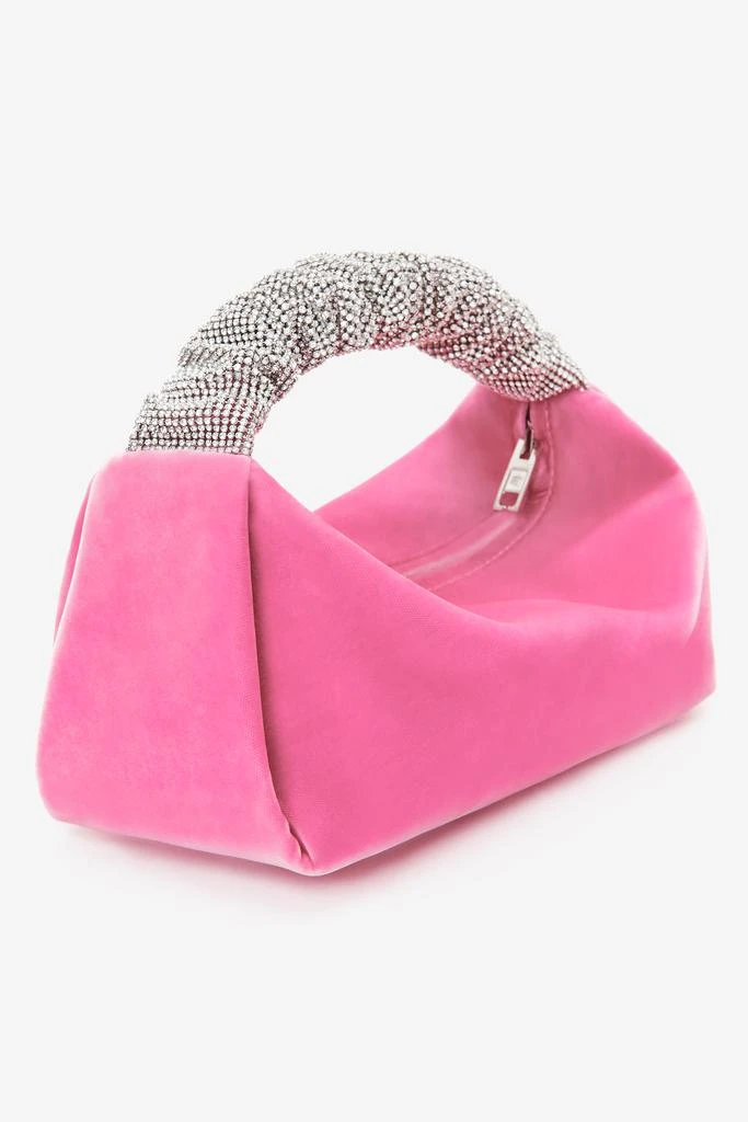 商品Alexander Wang|Scrunchie Mini Bag In Velvet Crystal,价格¥3134,第2张图片详细描述