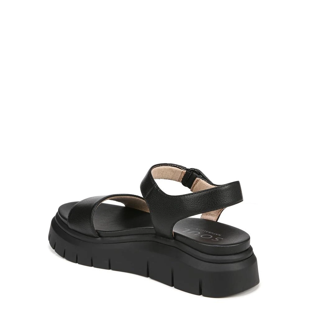 商品Naturalizer|SOUL Naturalizer - Poppi Ankle Strap Platform Flat Sandal,价格¥482,第5张图片详细描述