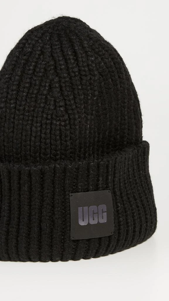 商品UGG|UGG 粗罗纹毛线帽,价格¥122,第5张图片详细描述