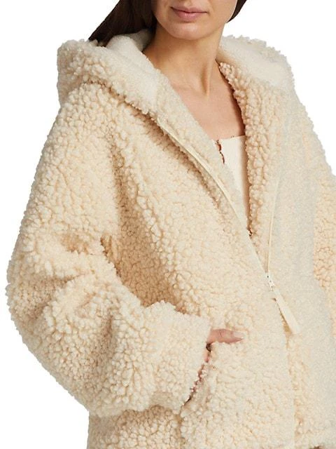 Faux Shearling Hooded Jacket 商品