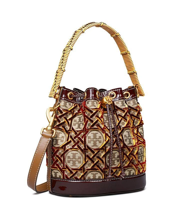 商品Tory Burch|T Monogram Fil Coupé Bucket Bag,价格¥5190,第3张图片详细描述