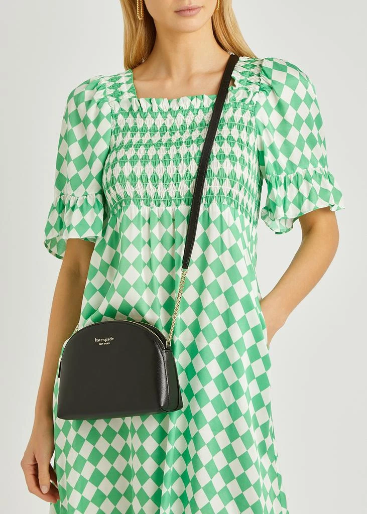 商品Kate Spade|Spencer black leather cross-body bag,价格¥1934,第5张图片详细描述