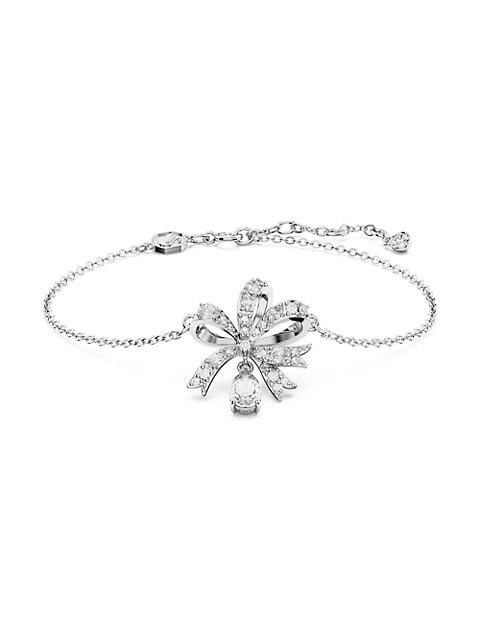 Volta Rhodium-Plated & Cubic Zirconia Bracelet商品第1张图片规格展示