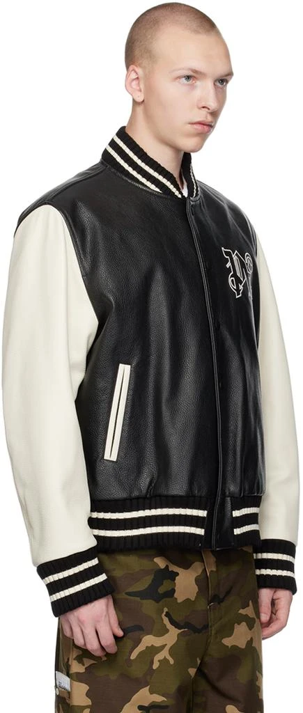 商品Palm Angels|黑色 Monogram 棒球夹克,价格¥7834,第2张图片详细描述