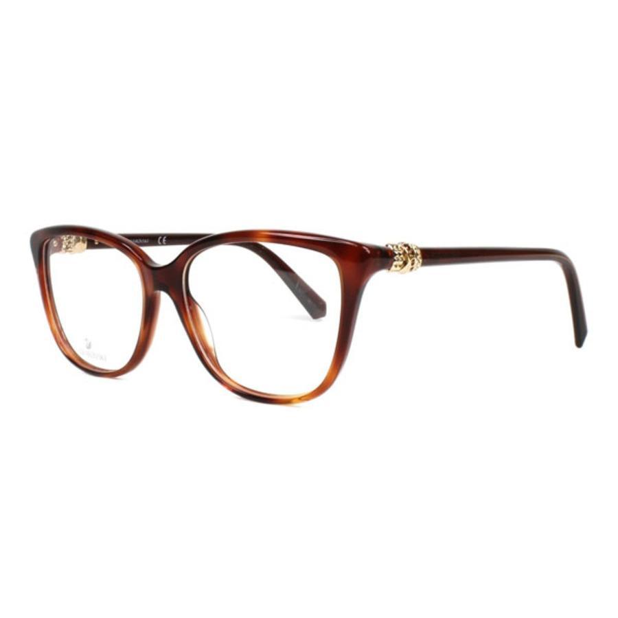 商品Swarovski|Ladies Tortoise Rectangular Sunglasses SK524205252,价格¥385,第1张图片