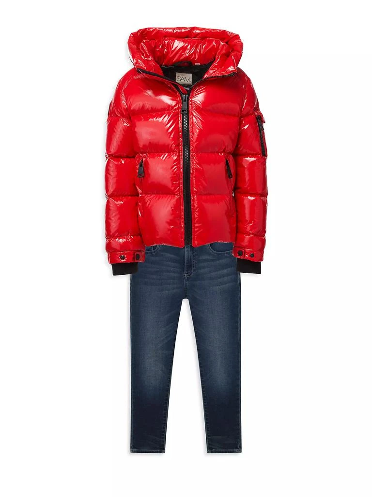 商品SAM.|Little Boy's & Boy's Parker Down Puffer Jacket,价格¥2613,第2张图片详细描述