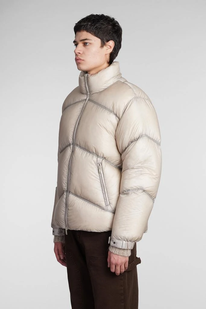 商品Represent|REPRESENT Puffer In Beige Nylon,价格¥4161,第4张图片详细描述