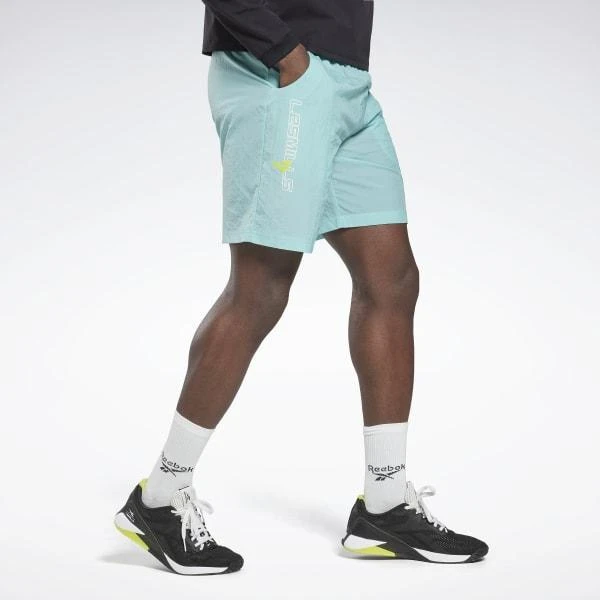 商品Reebok|Les Mills® Lightweight Woven Shorts,价格¥388,第1张图片