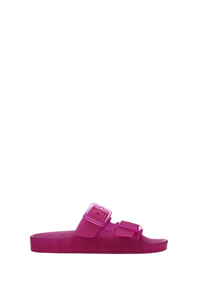 商品Balenciaga|Slippers and clogs mallorca Rubber Pink Fluo Pink,价格¥1732,第1张图片