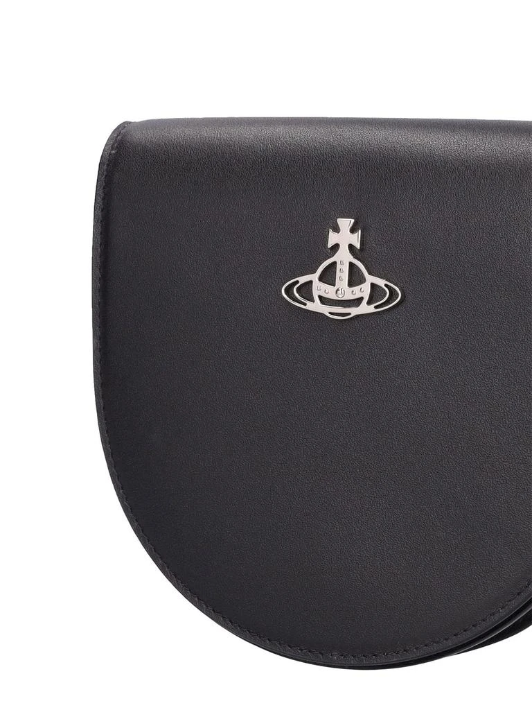 商品Vivienne Westwood|Saddle Smooth Leather Shoulder Bag,价格¥2009,第3张图片详细描述