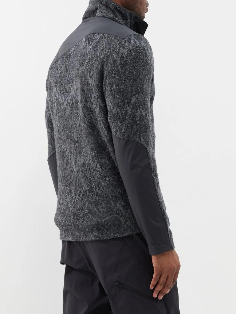 商品Klattermusen|Bolmsö wool-blend panelled top,价格¥1352,第5张图片详细描述