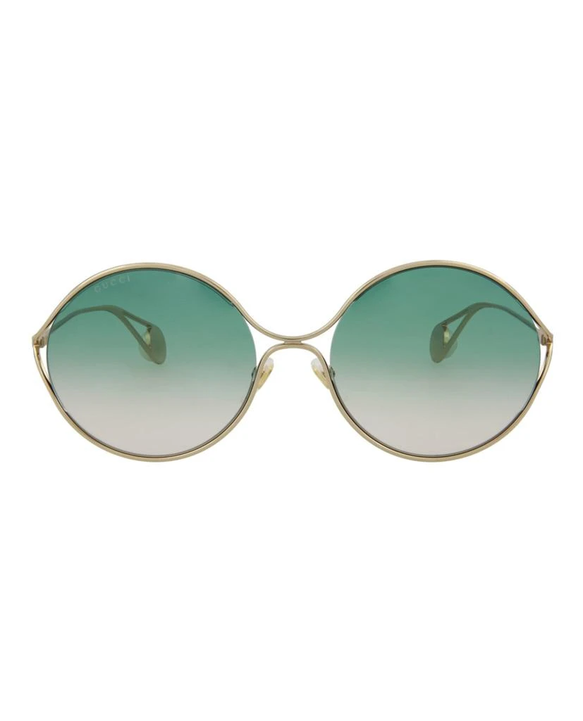 商品Gucci|Oval Metal Sunglasses,价格¥872,第1张图片