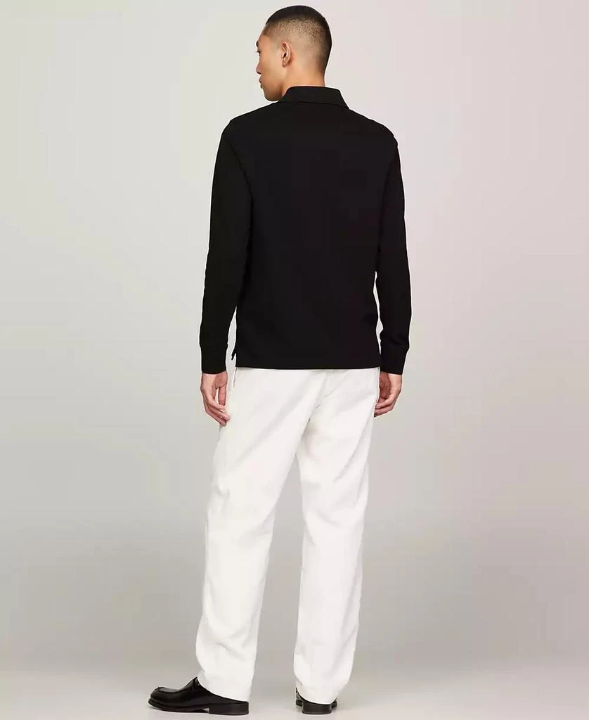 商品Tommy Hilfiger|Men's 1985 Regular-Fit Long-Sleeve Polo Shirt,价格¥592,第4张图片详细描述