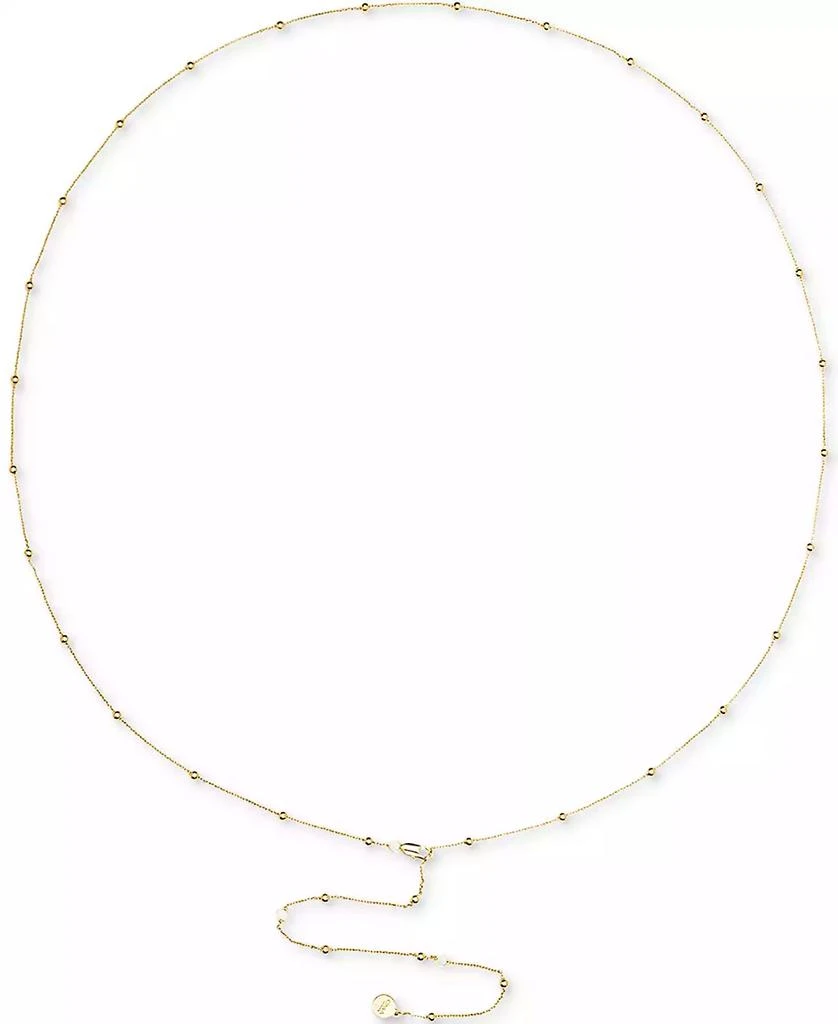 商品OMA THE LABEL|18k Gold-Plated Dainty Bead Waist Chain,价格¥590,第1张图片