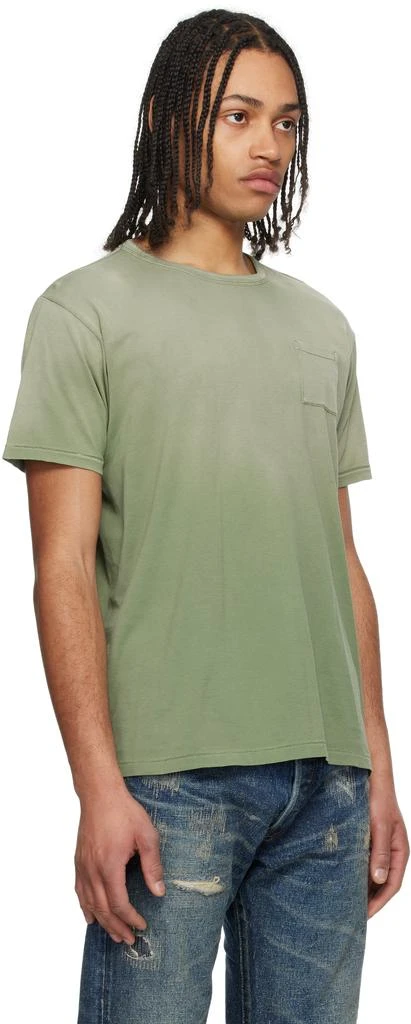 商品RRL|Green Garment-Dyed Pocket T-shirt,价格¥527,第2张图片详细描述