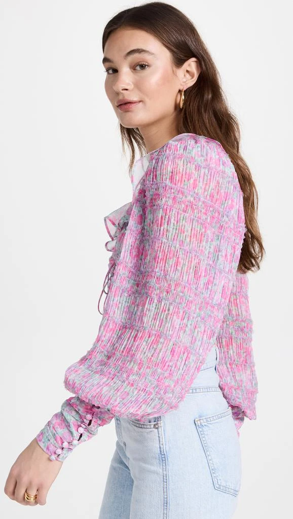 商品For Love & Lemons|Saylor 女式衬衫,价格¥385,第3张图片详细描述