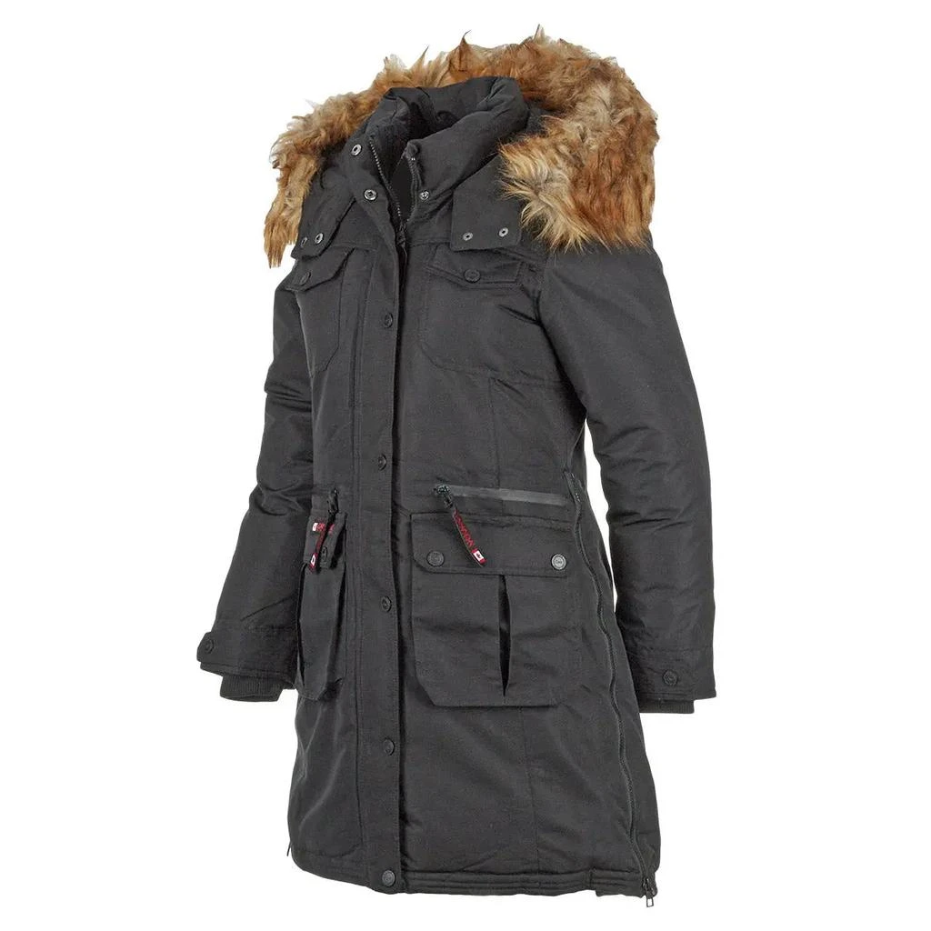 商品Canada Weather Gear|Canada Weather Gear Women's Parka with Faux Fur Trim Hood,价格¥386,第2张图片详细描述