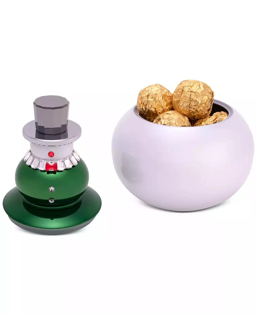 商品Swarovski|Holiday Cheers Snowman Candy Bowl,价格¥968,第3张图片详细描述