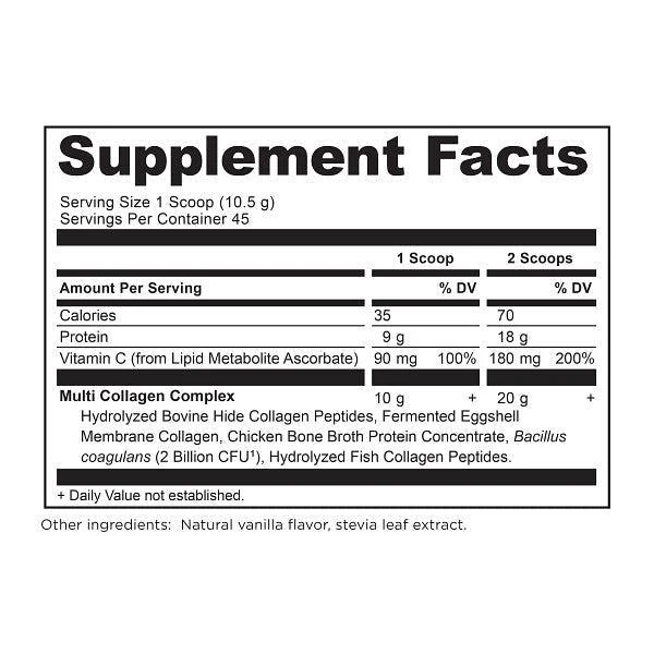 商品Ancient Nutrition|Multi Collagen Protein Powder Vanilla - 3 Pack - DR Exclusive Offer Auto renew,价格¥955,第2张图片详细描述