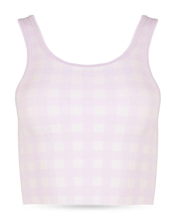 Gingham Seamless Crop Top 商品