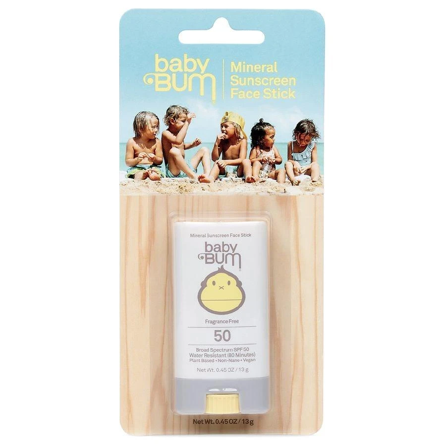 商品Baby Bum|Mineral Sunscreen Face Stick SPF 50,价格¥93,第2张图片详细描述