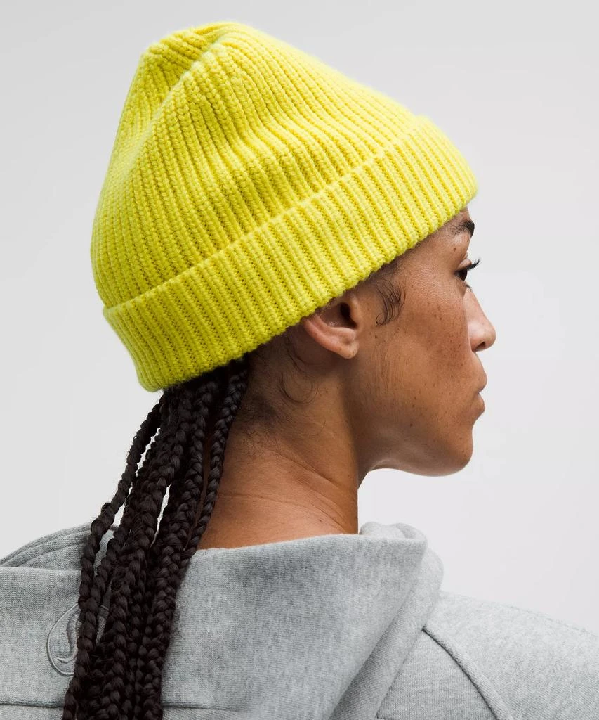 Close-Fit Wool-Blend Ribbed Knit Beanie 商品