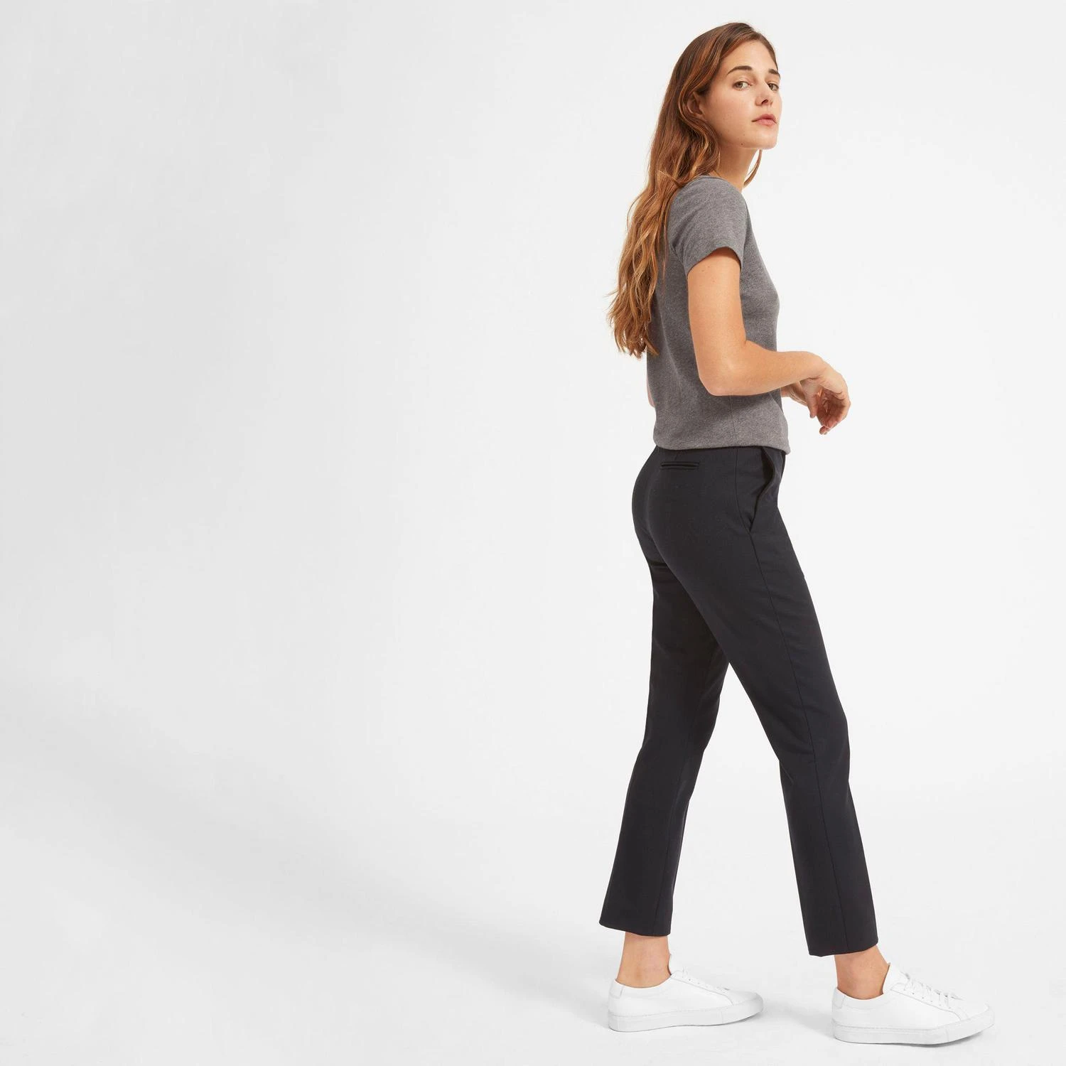 商品Everlane|纯棉V领T恤,价格¥133-¥148,第2张图片详细描述