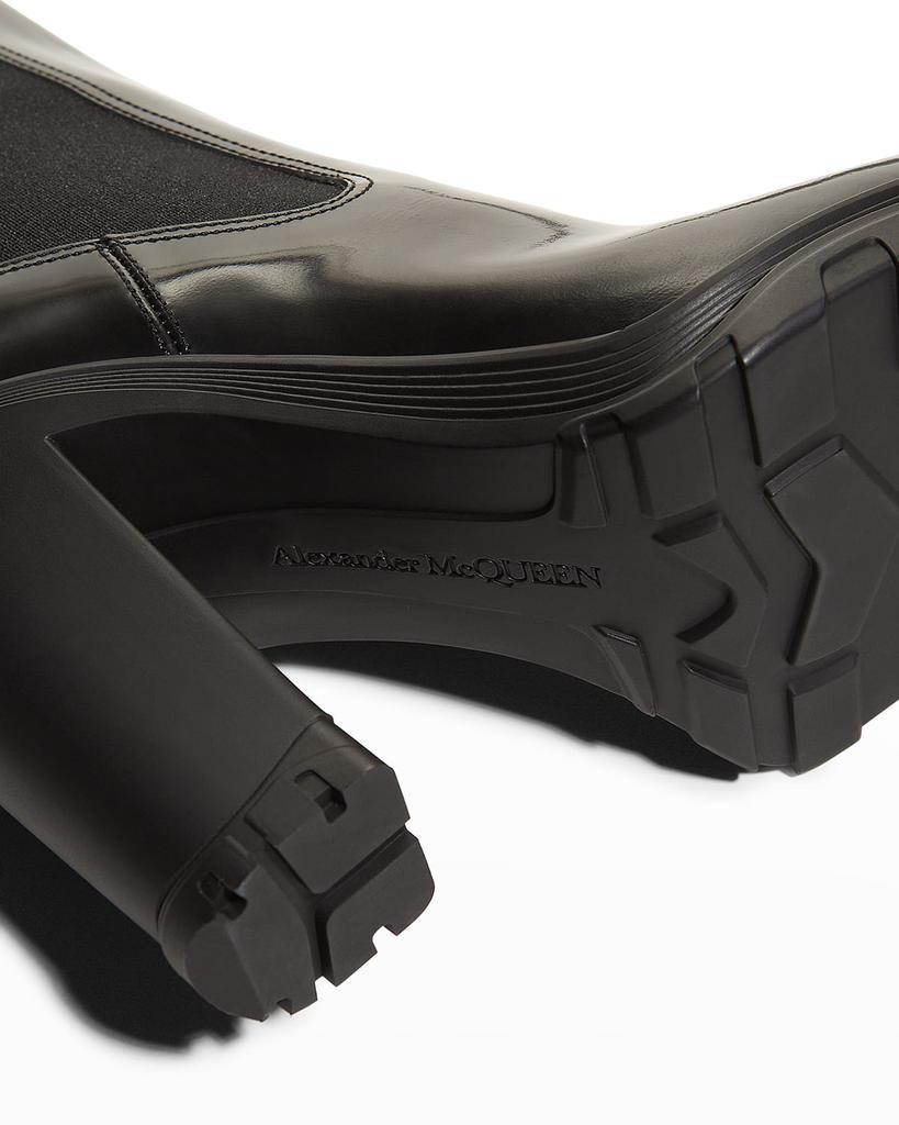 Tread Heeled Chelsea Boots商品第4张图片规格展示