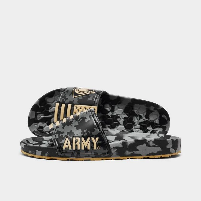 商品HYPE|Hype Co. Army Black Knights College Slydr Slide Sandals,价格¥376,第1张图片