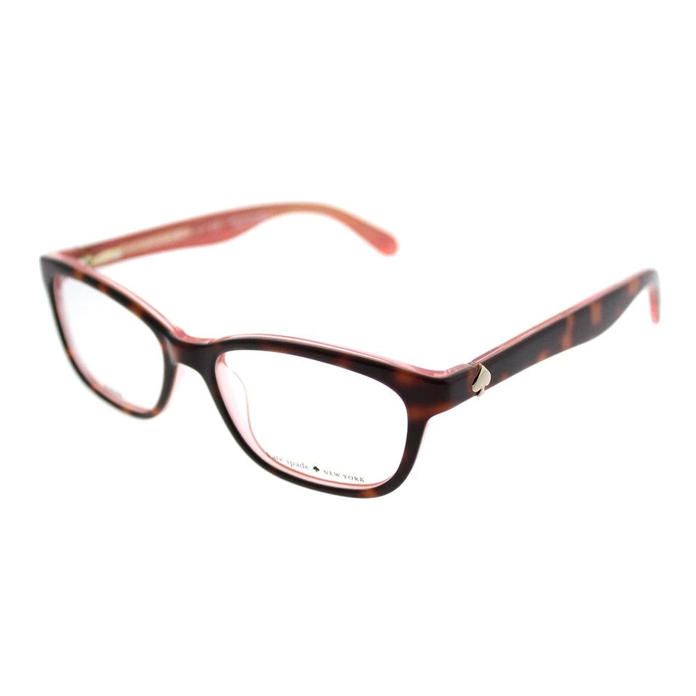 商品Kate Spade|Kate Spade  KS Brylie QTQ 50mm Womens Rectangle Eyeglasses 50mm,价格¥743,第1张图片