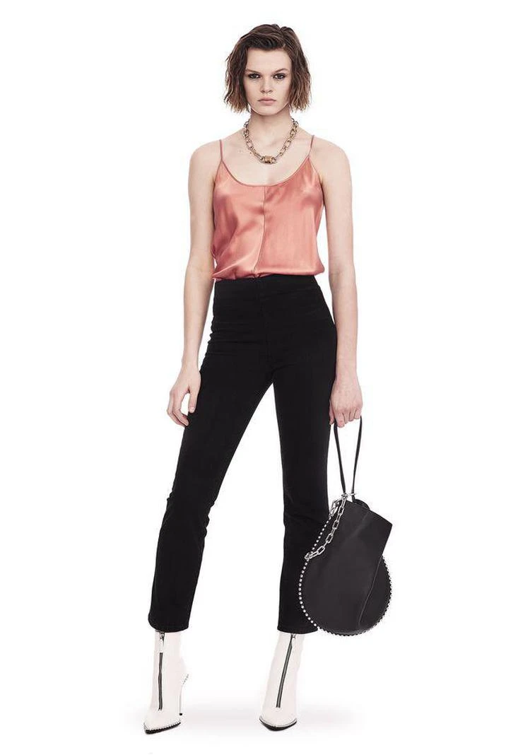 商品Alexander Wang|SILK CHARMEUSE CAMI BODYSUIT,价格¥1017,第1张图片