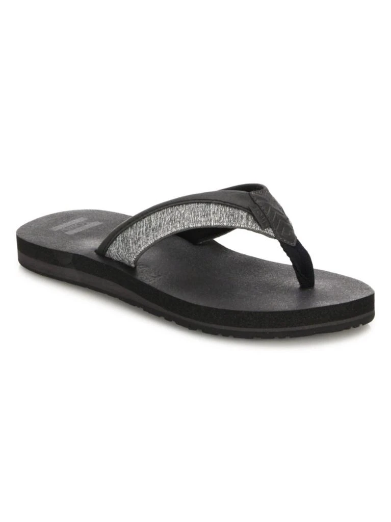 商品TOMS|Toms - Santiago Cotton-Blend Flip-Flops,价格¥293,第2张图片详细描述