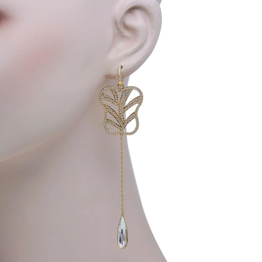 商品Swarovski|Swarovski My Hero Yellow-Tone Plated And Crystal Earrings 5492862,价格¥994,第2张图片详细描述