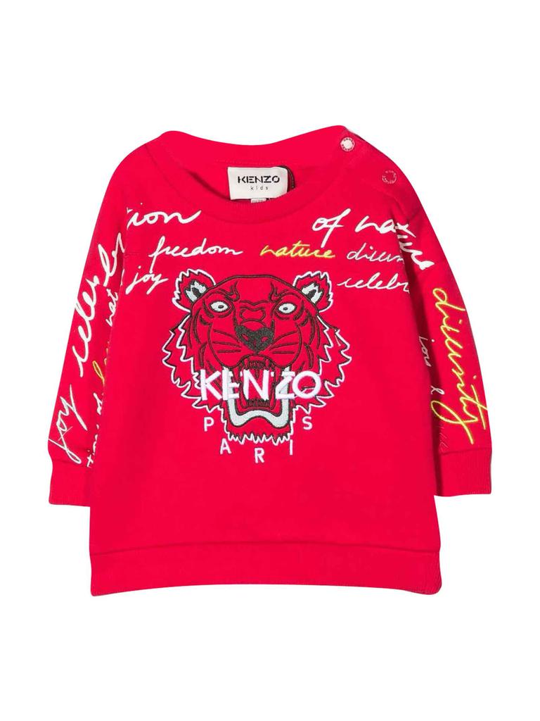 Kenzo Kids Red Sweatshirt Baby Unisex商品第1张图片规格展示