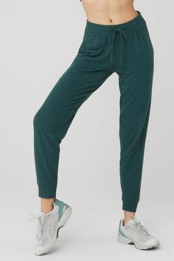 商品Alo|Soho Sweatpant - Midnight Green,价格¥805,第1张图片