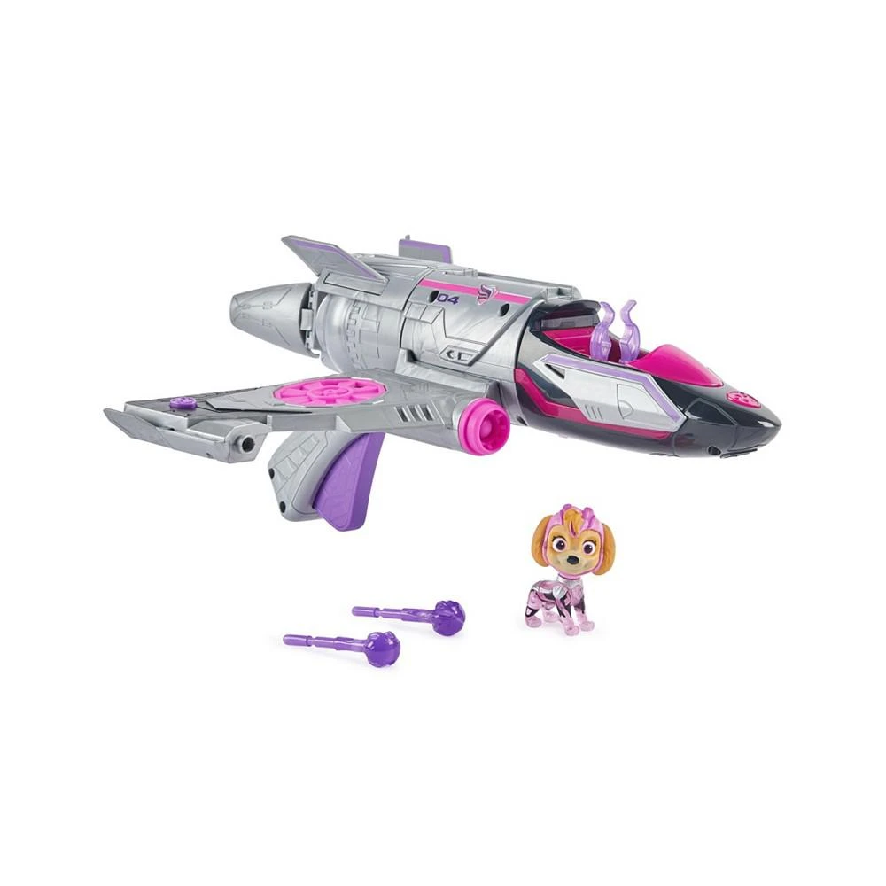 商品Paw Patrol|The Mighty Movie, Converting Rescue Jet with Skye Mighty Pups Action Figure, Lights and Sounds, Kids Toys for Boys Girls 3 Plus,价格¥277,第1张图片