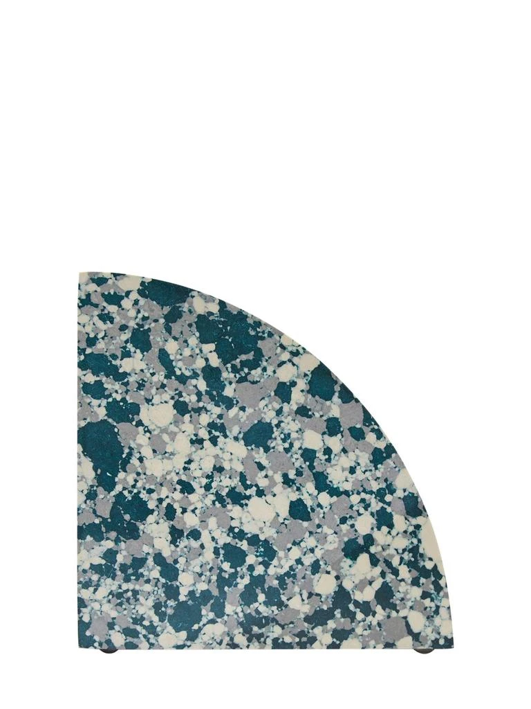 商品THE CONRAN SHOP|Marbled Teal Blue Bookend,价格¥677,第1张图片详细描述