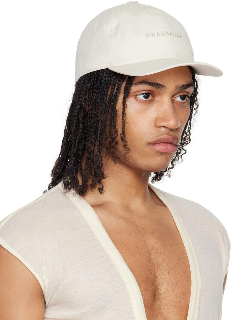 商品Rick Owens|Off-White Hollywood Baseball Cap,价格¥1512,第2张图片详细描述