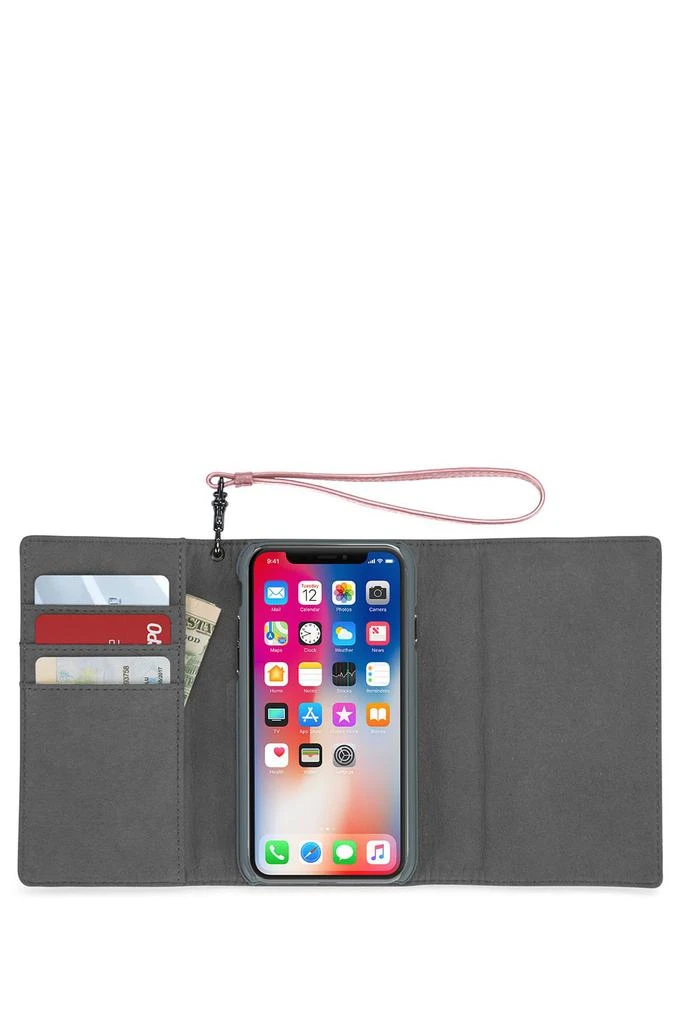 商品Rebecca Minkoff|iPhone X连心锁腕包,价格¥222,第3张图片详细描述