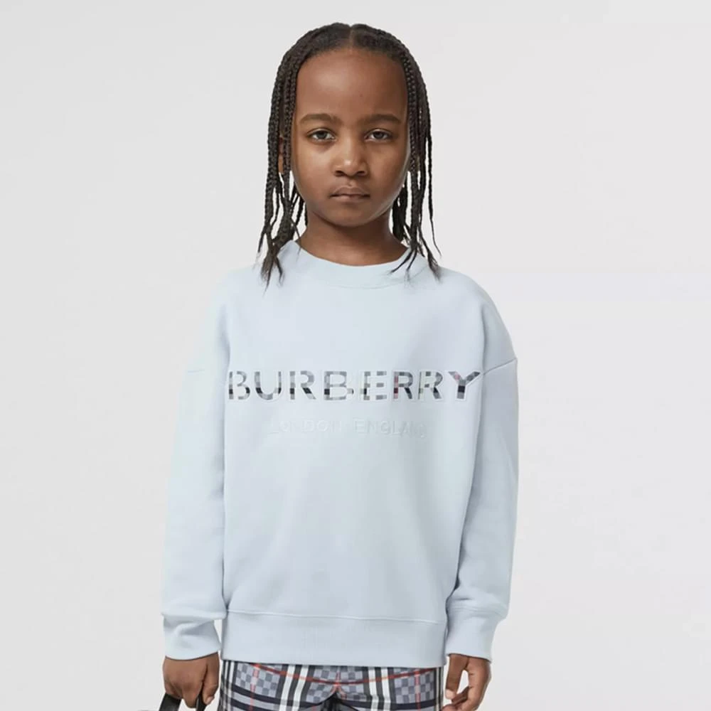 商品Burberry|Blue Eugene Sweatshirt,价格¥1197,第4张图片详细描述